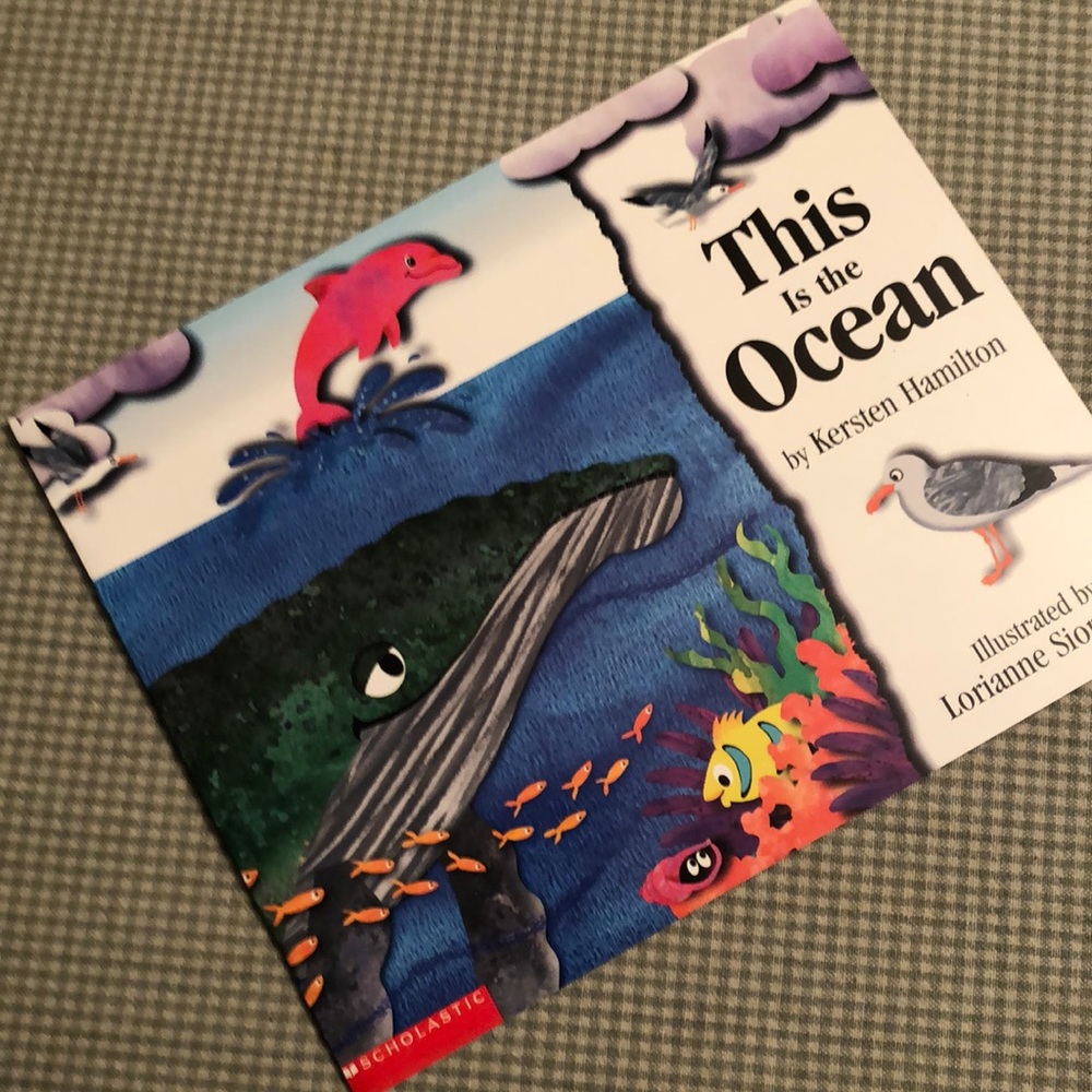 NWOT- THIS IS THE OCEAN - 2002 SCHOLASTIC- KERSTEN HAMILTON - NON FICTION - #168